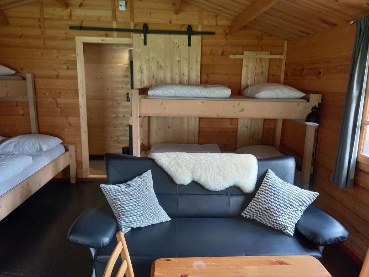 Thoefijzer Luxere Blokhutten 5 Pers En Mini Camping Zwiggelte Exterior foto